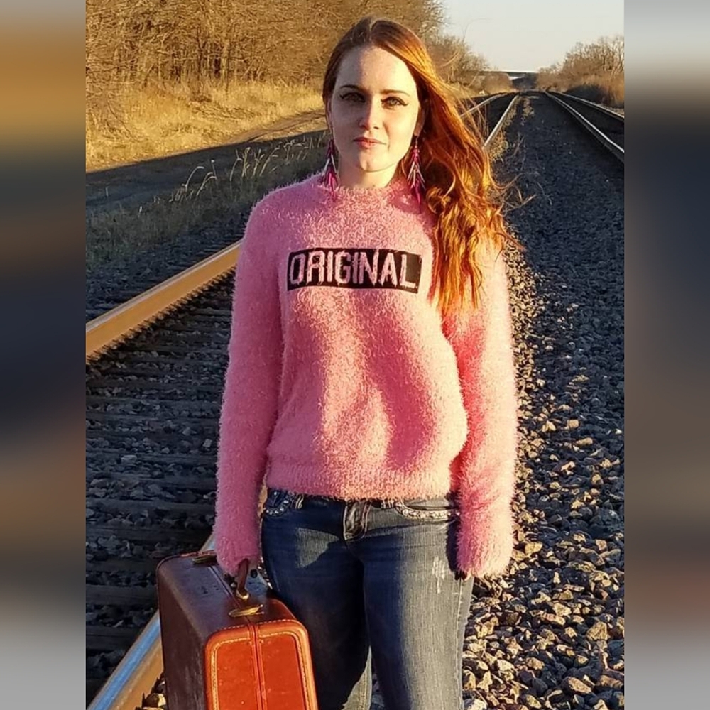 Pink sweater H&M